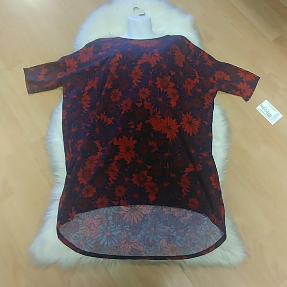 LulaRoe Floral Printed Irma Tunic Top - Picture 1 of 6